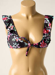 Sutien de costum de baie elasticitate sutiene negru MOLLY BRACKEN femeie