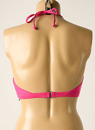 Sutien de costum de baie elasticitate top triunghiuri roz MOLLY BRACKEN femeie
