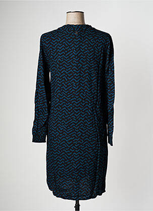 Rochie midi mâneci lungi mâneci lungi albastru LOLA ESPELETA femeie