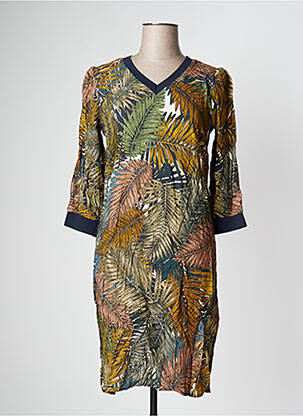 Rochie midi verde GEISHA femeie