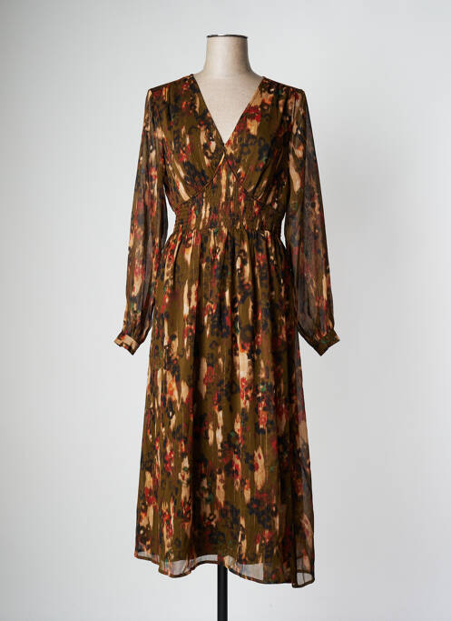 Rochie lungă verde LES P'TITES BOMBES femeie