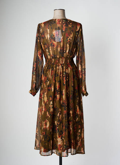 Rochie lungă verde LES P'TITES BOMBES femeie