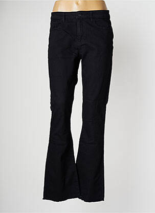 Blugi cu croială evazată negru GEISHA femeie