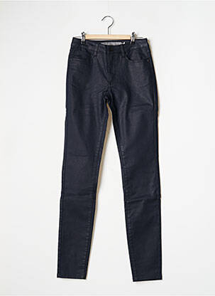 Pantalon slim albastru GEISHA femeie