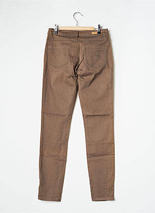 Pantalon slim elasticitate mărime normală verde GEISHA femeie