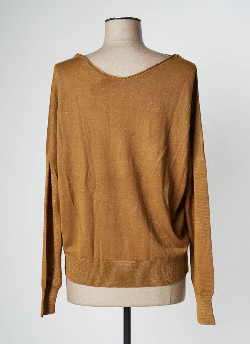 Vestă cu mâneci lungi maro EVA KAYAN femeie