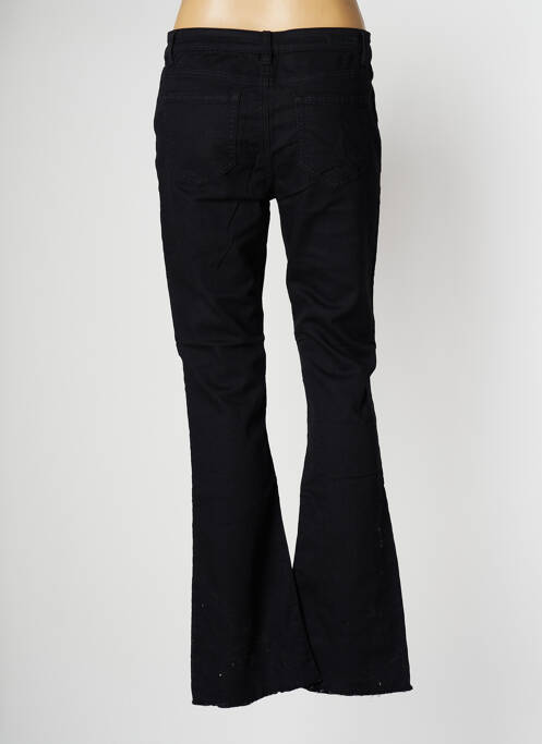 Blugi cu croială evazată elasticitate mărime normală negru GEISHA femme