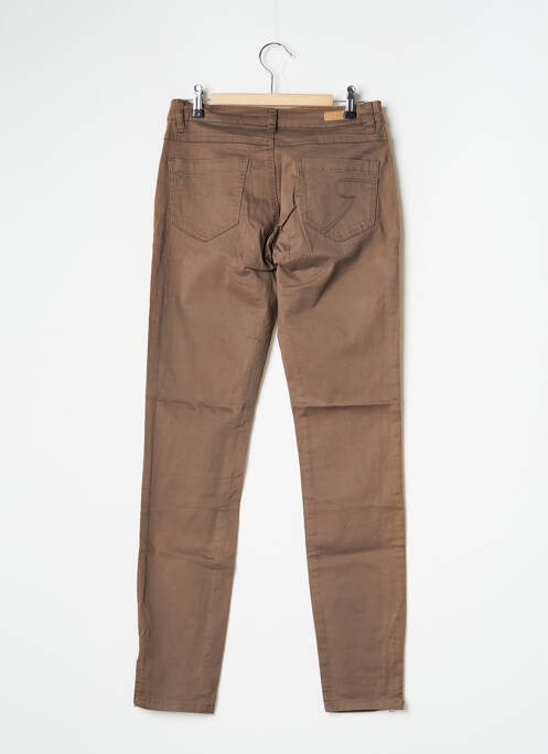 Pantalon slim verde GEISHA femeie