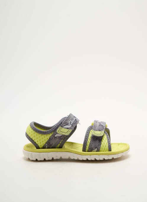 Sandale/Pantofi decupați galben CLARKS băiat