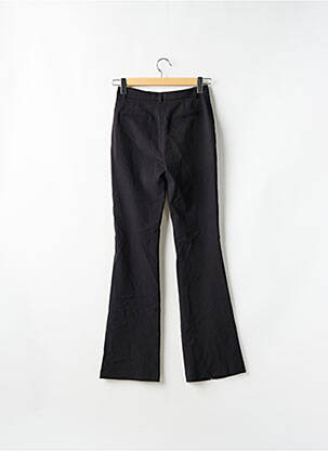 Pantalon evazat talie elastică talie înaltă negru ASTRID BLACK LABEL femeie