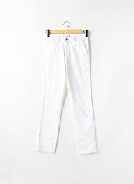 Pantalon chino țesătură poplin mărime normală alb JACK & JONES bărbat