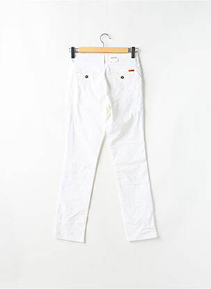 Pantalon chino țesătură poplin mărime normală alb JACK & JONES bărbat