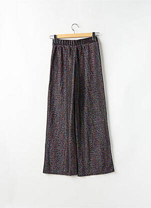 Pantalon larg croială fluidă talie înaltă negru VILA femeie