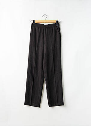 Pantalon drept țesătură poplin mărime normală negru AWARE BY VERO MODA femeie