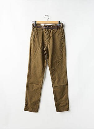 Pantalon chino bio mărime normală verde JACK & JONES bărbat