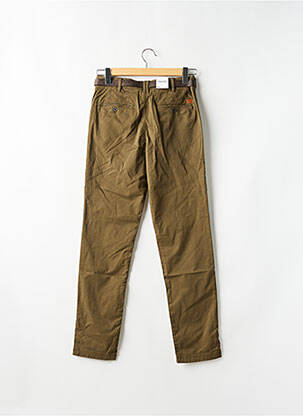 Pantalon chino bio mărime normală verde JACK & JONES bărbat