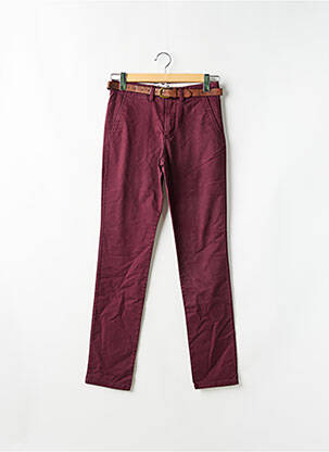 Pantalon chino țesătură poplin mărime normală roșu JACK & JONES bărbat