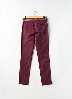 Pantalon chino țesătură poplin mărime normală roșu JACK & JONES bărbat