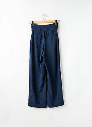 Pantalon 7/8 talie înaltă talie înaltă albastru VILA femeie