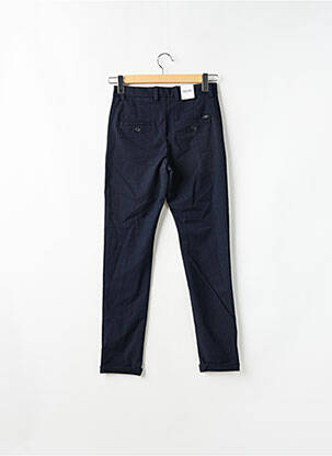 Pantalon slim elasticitate mărime normală albastru JACK & JONES bărbat