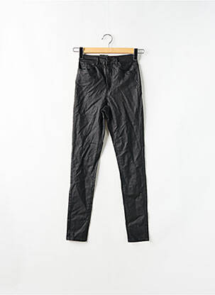 Pantalon slim talie înaltă talie înaltă negru VERO MODA femeie