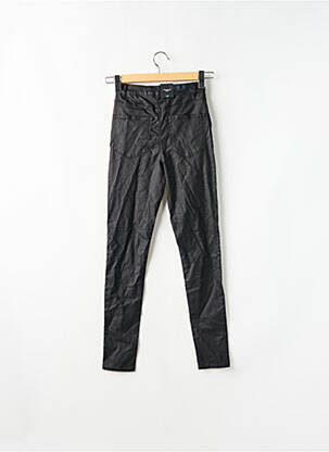 Pantalon slim talie înaltă talie înaltă negru VERO MODA femeie