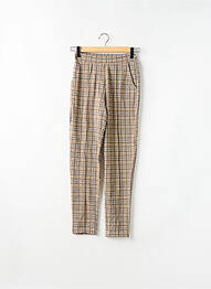 Pantalon slim talie elastică talie înaltă portocaliu CEMI BY CÉLINE femeie