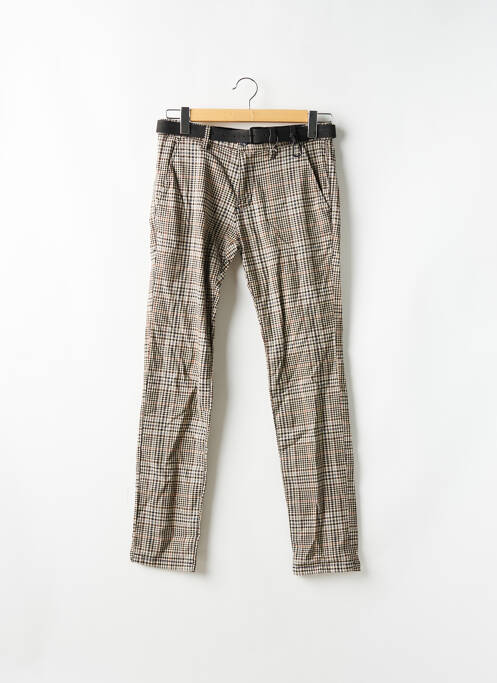 Pantalon chino maro TOM TAILOR bărbat