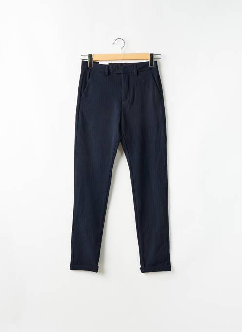 Pantalon slim albastru JACK & JONES bărbat