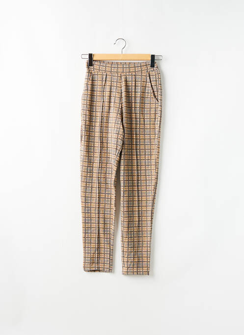 Pantalon slim talie elastică talie înaltă portocaliu CEMI BY CÉLINE femme