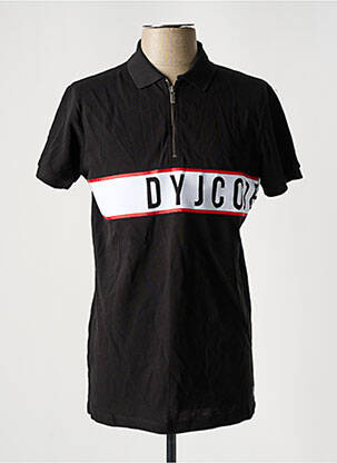 Polo negru DYJCODE BY DENNIS PRAET  bărbat