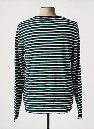 Pulover guler rotund mâneci lungi verde TOM TAILOR bărbat