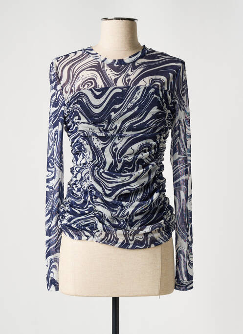 Top albastru ONLY femeie