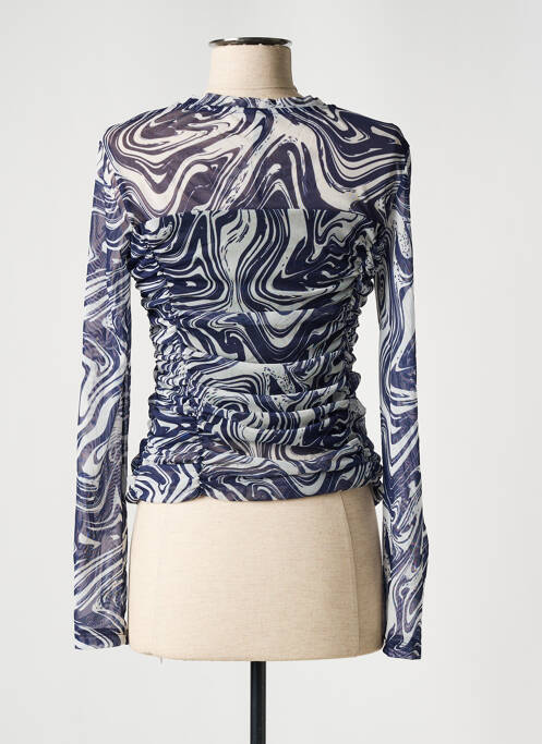 Top albastru ONLY femeie