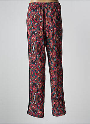 Pantalon drept talie elastică mărime normală maro DEUX. BY ELINE DE MUNCK femeie