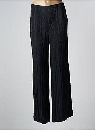 Pantalon larg negru ASTRID BLACK LABEL femeie