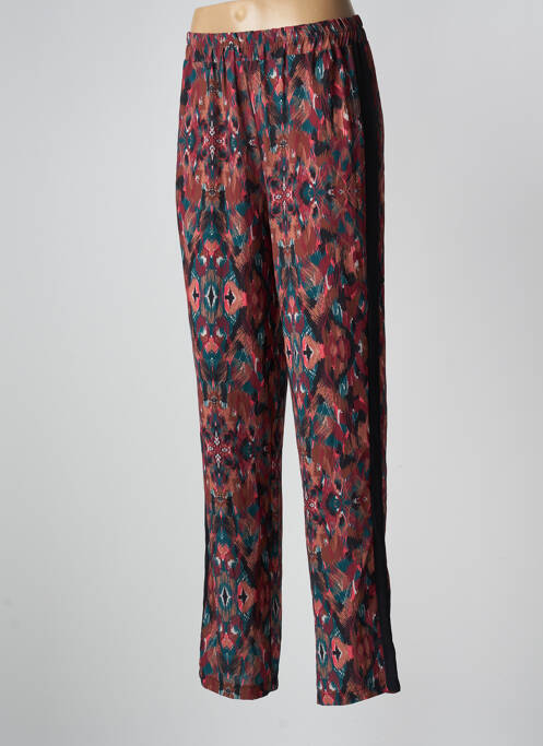 Pantalon drept maro DEUX. BY ELINE DE MUNCK femeie