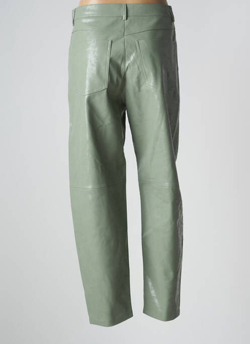 Pantalon drept verde MANGO femeie