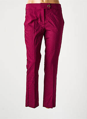 Pantalon chino violet MORGAN femeie