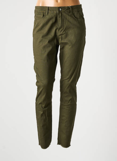 Blugi skinny verde VILA femeie