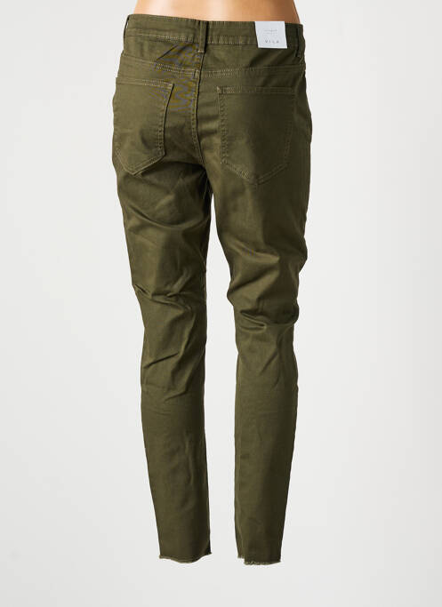 Blugi skinny verde VILA femeie
