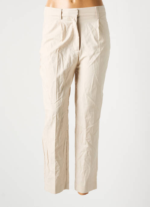 Pantalon chino bej MANGO femeie