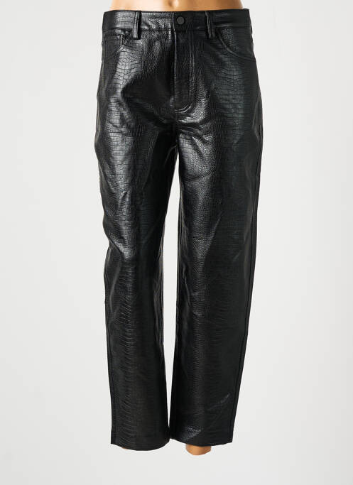 Pantalon 7/8 negru MANGO femeie