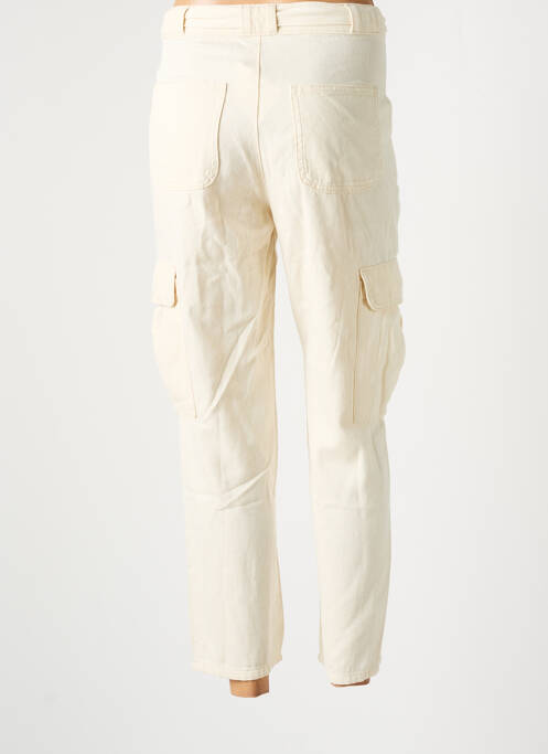 Pantalon cargo croială dreaptă mărime normală bej MANGO femme