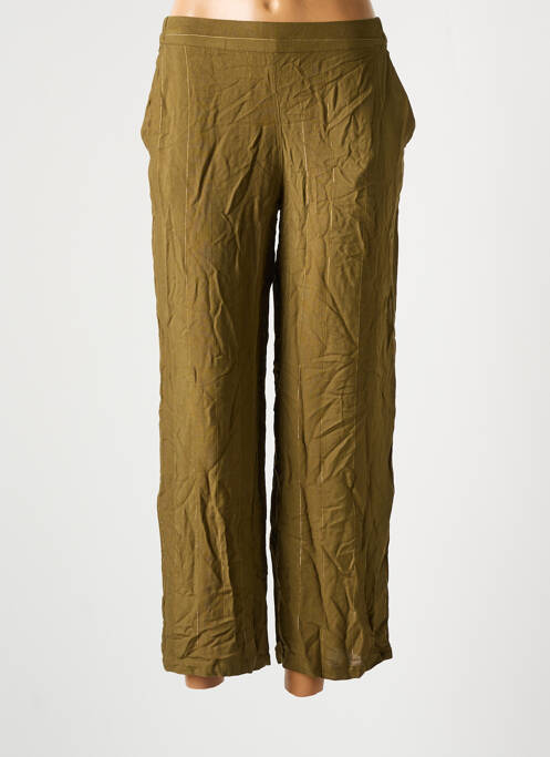 Pantalon 7/8 verde VILA femeie