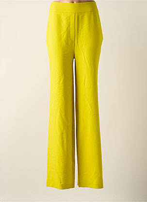 Pantalon larg verde DEUX. BY ELINE DE MUNCK femeie
