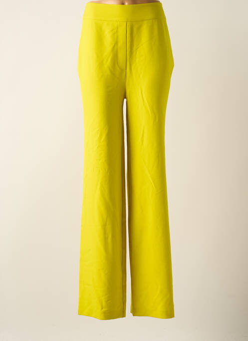 Pantalon larg verde DEUX. BY ELINE DE MUNCK femeie