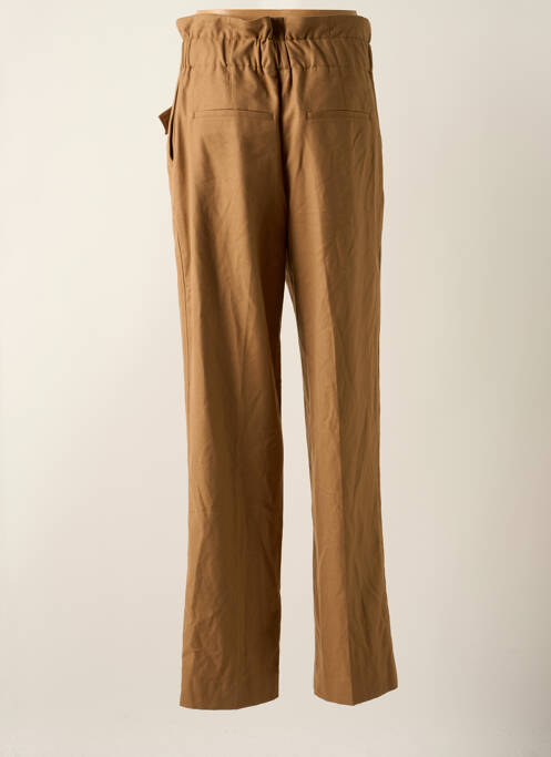 Pantalon drept maro DEUX. BY ELINE DE MUNCK femeie