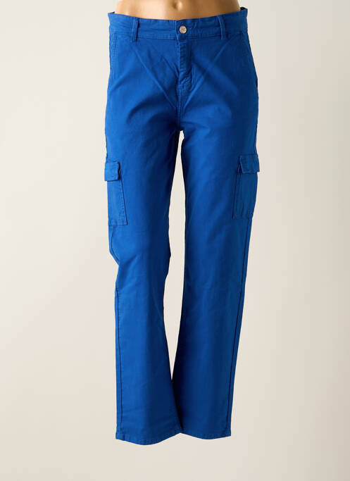 Pantalon cargo albastru STIEN EDLUND femeie
