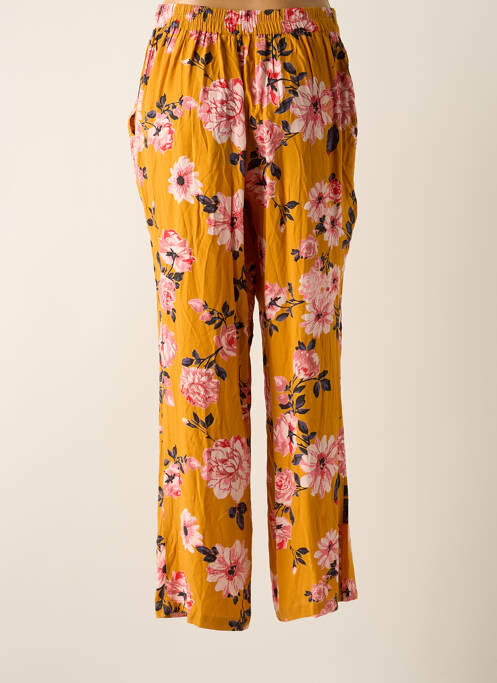 Pantalon drept galben VERO MODA femeie